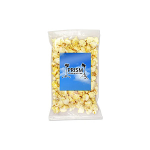 Popcornipussi 30 g omalla logo etiketillä