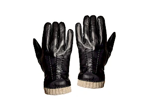 Nahkakäsineet villavuorella Nahkakäsineet villavuorella