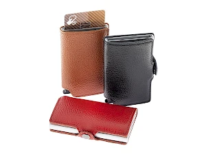 Korttilompakko RFID nahkaa Korttilompakko RFID nahkaa